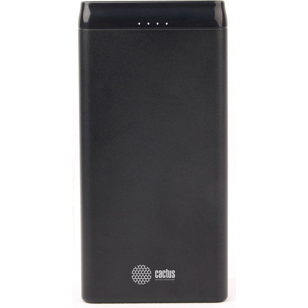 Мобильный аккумулятор Cactus 10000mAh 2.1A черный CS-PBFSFT-10000 1198071