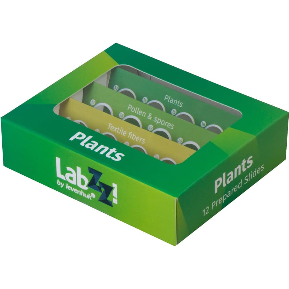 Набор микропрепаратов LabZZ P12, растения Levenhuk 72869
