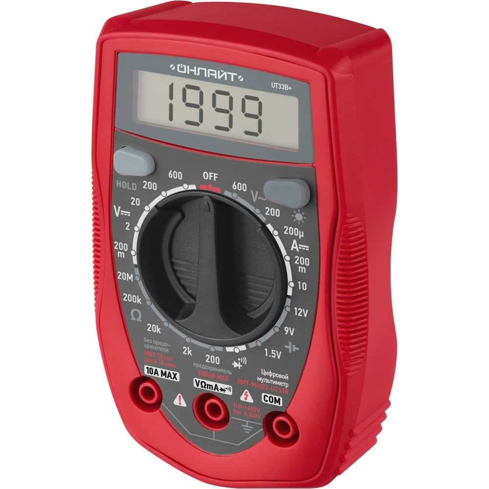 Мультиметр ОНЛАЙТ omt-mm03-ut33b, 90 229 ut33b+ 90229