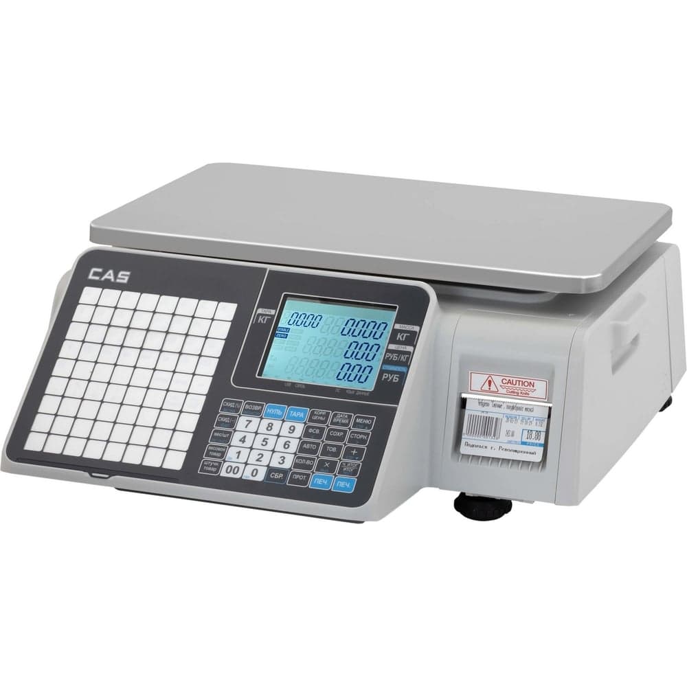 Торговые весы с печатью этикеток CAS CL3000J-30B 88-00003317