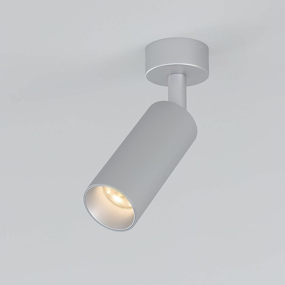 Накладной светодиодный светильник Elektrostandard - diffe / серебряный 8w 4200k (85639/01) a058266