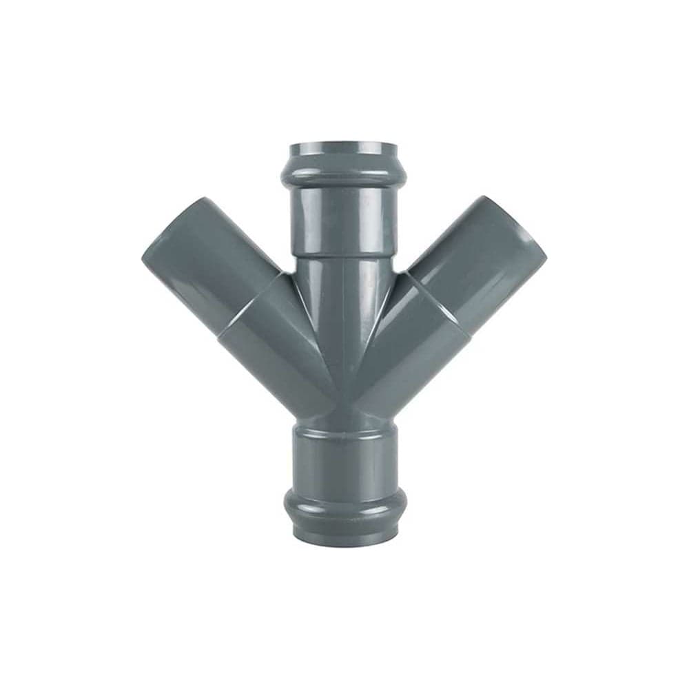 Крестовина AQUAVIVA НПВХ напорная 110/110x45 AQVKR11045 42814