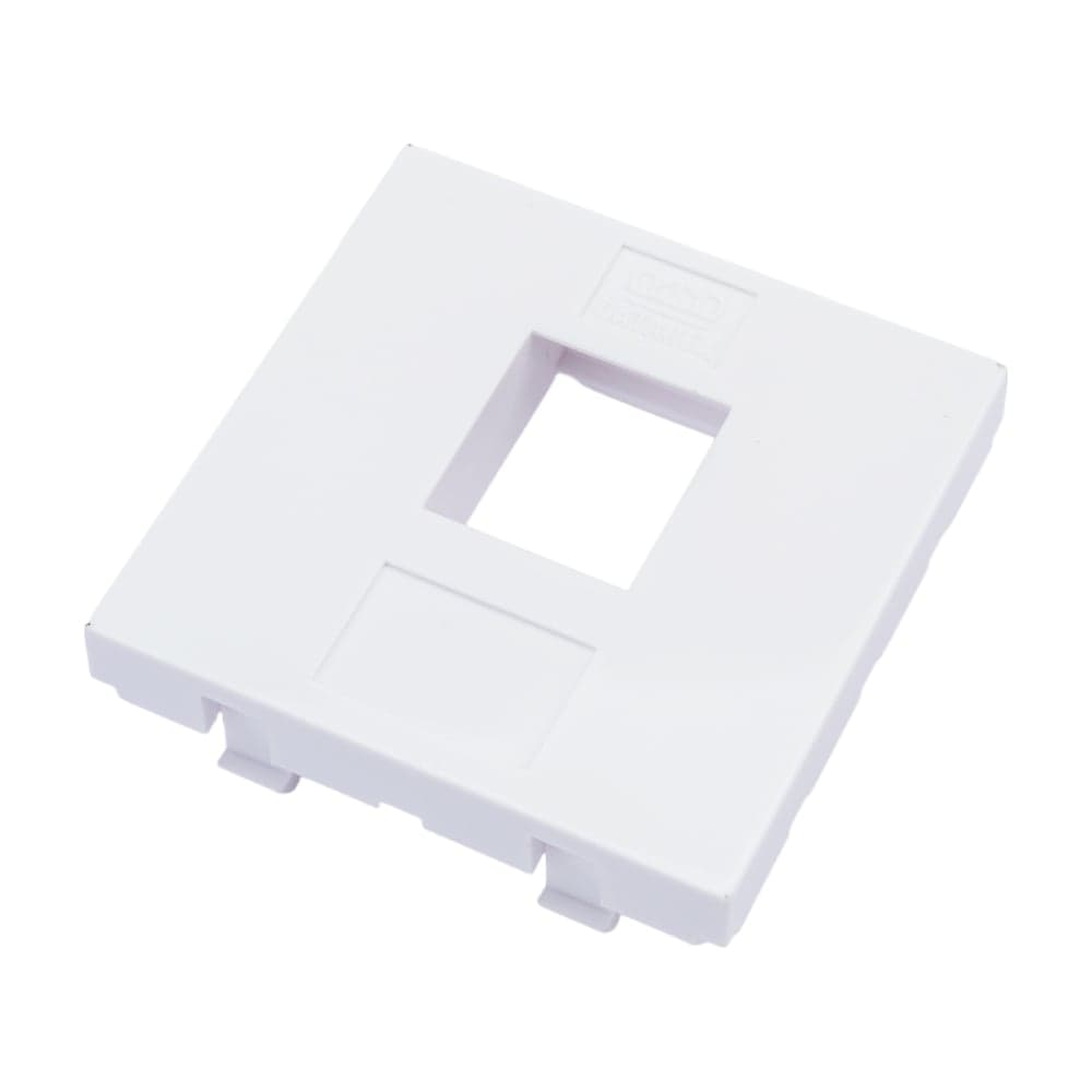 Адаптер DATAREX mosaic 45x45 мм для модуля keystone 1 порт белый DR-5301