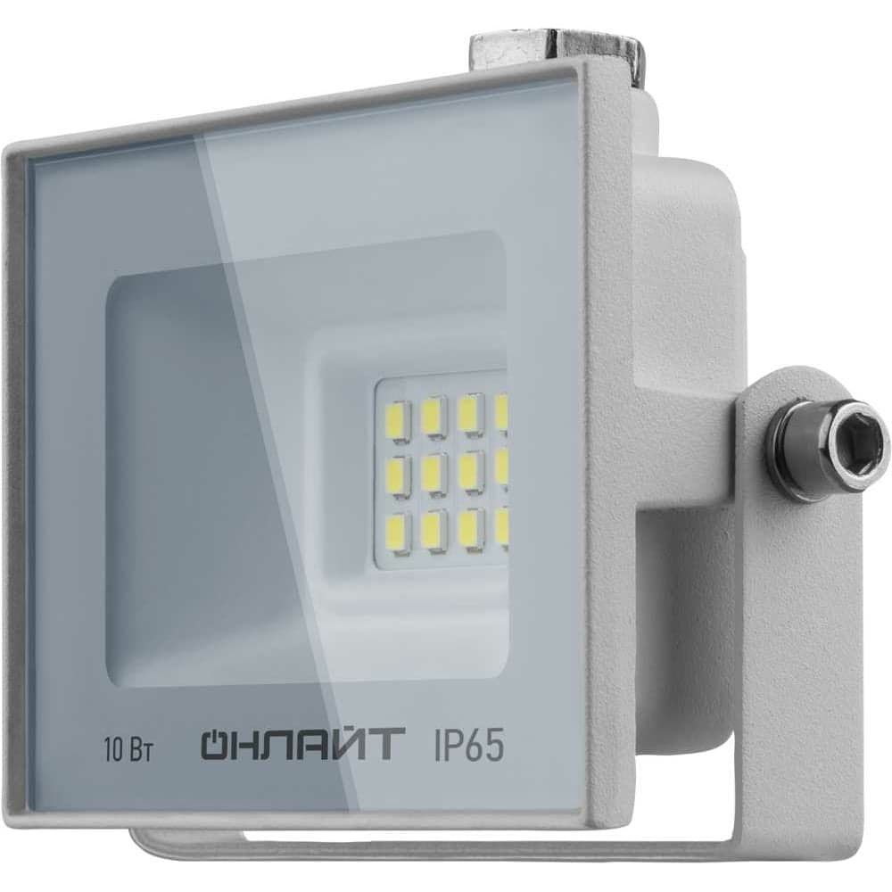 Светильник ОНЛАЙТ 90 130 ofl-10-4k-wh-ip65-led 90130