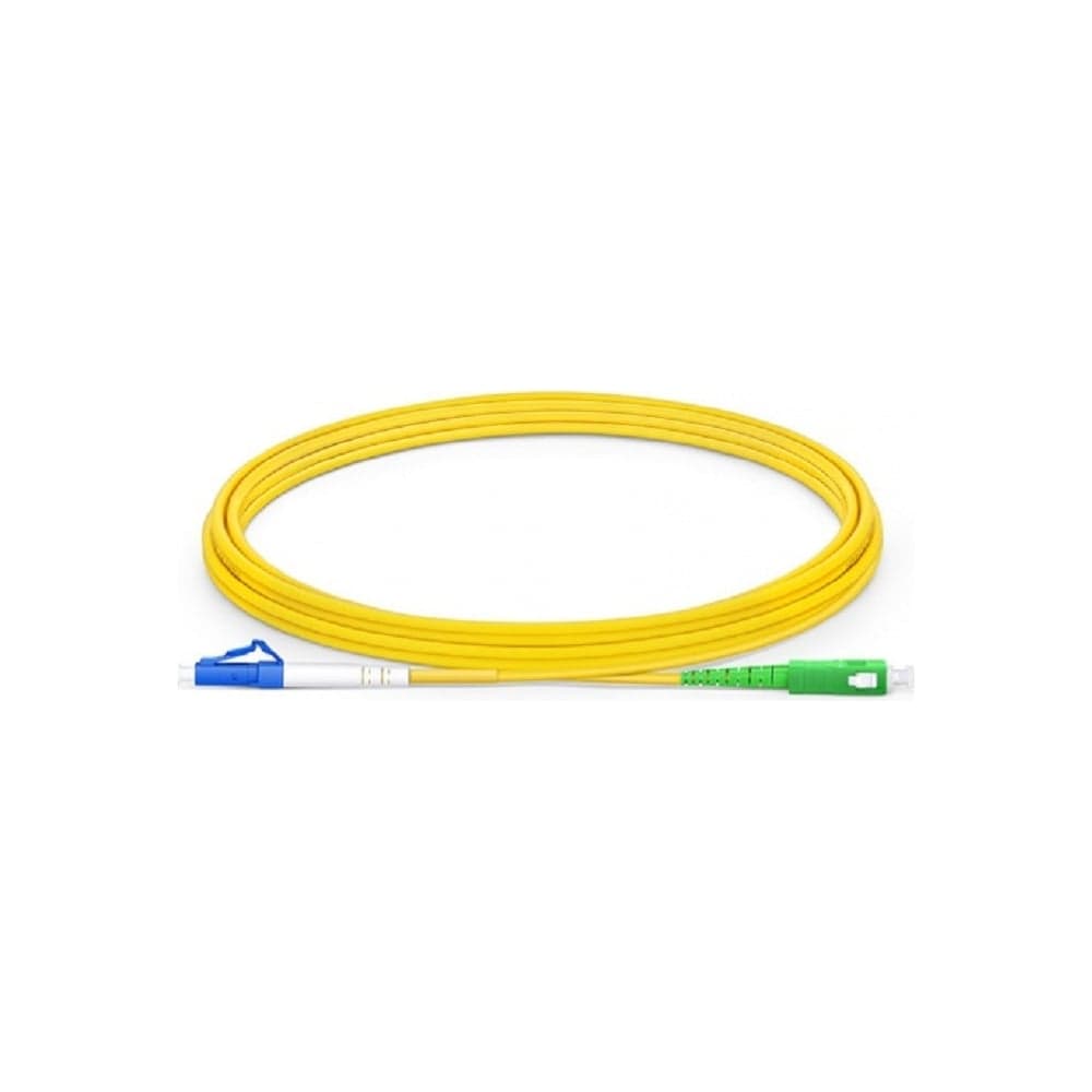 Оптический шнур TWT LC-SC/APC, simplex, 9/125, 1m, SC-LC/SAU-1.0 TWT-SC-LC/SAU-1.0