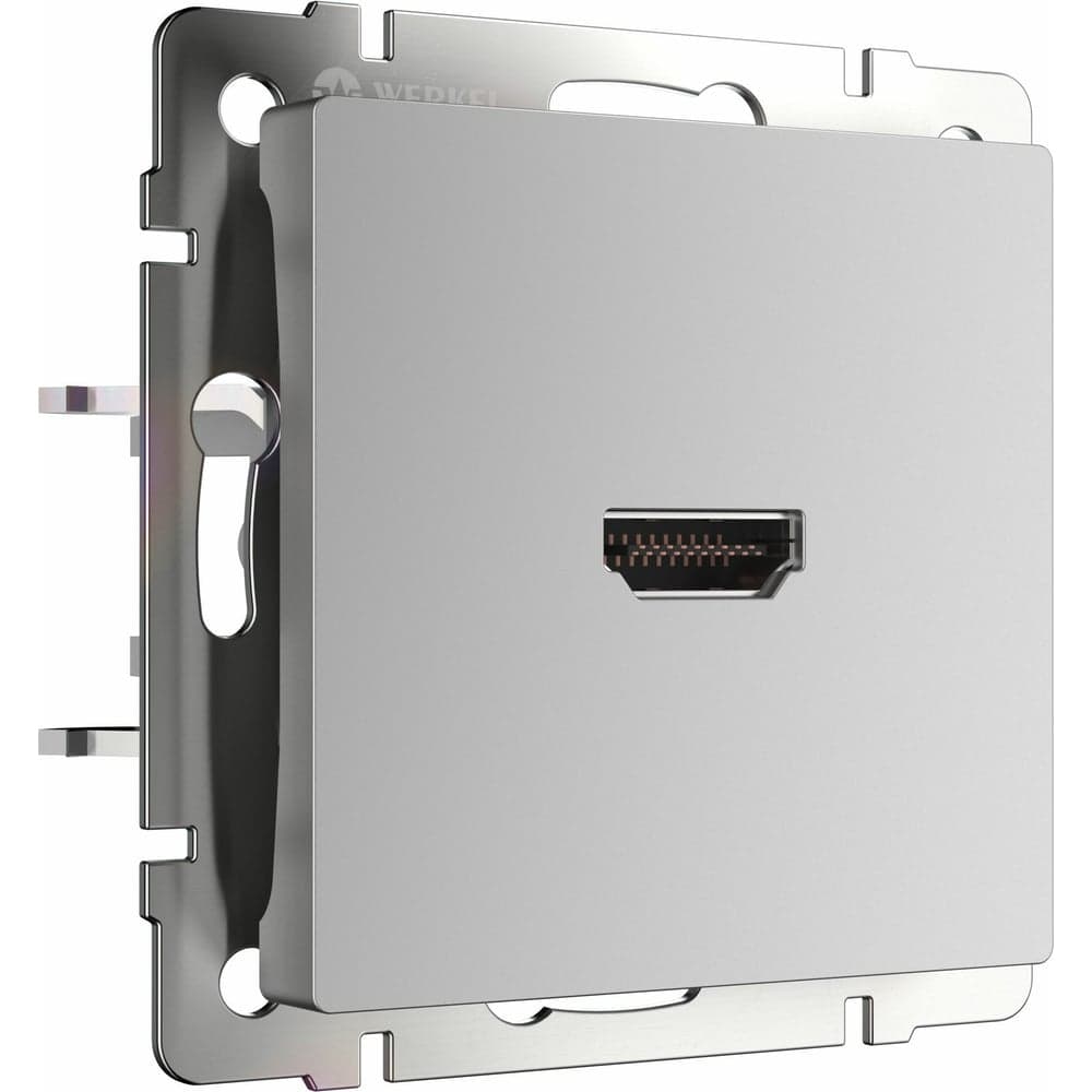 Розетка HDMI WERKEL WL06-60-11/ серебряный a039268