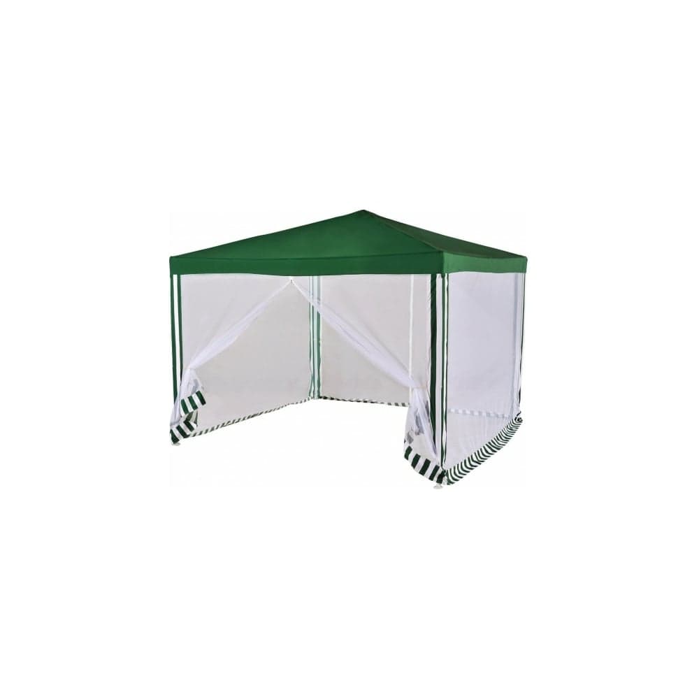 Шатер Green glade 3x3x2,5м, дождь-солнце, моск.сетка, зеленый 1036