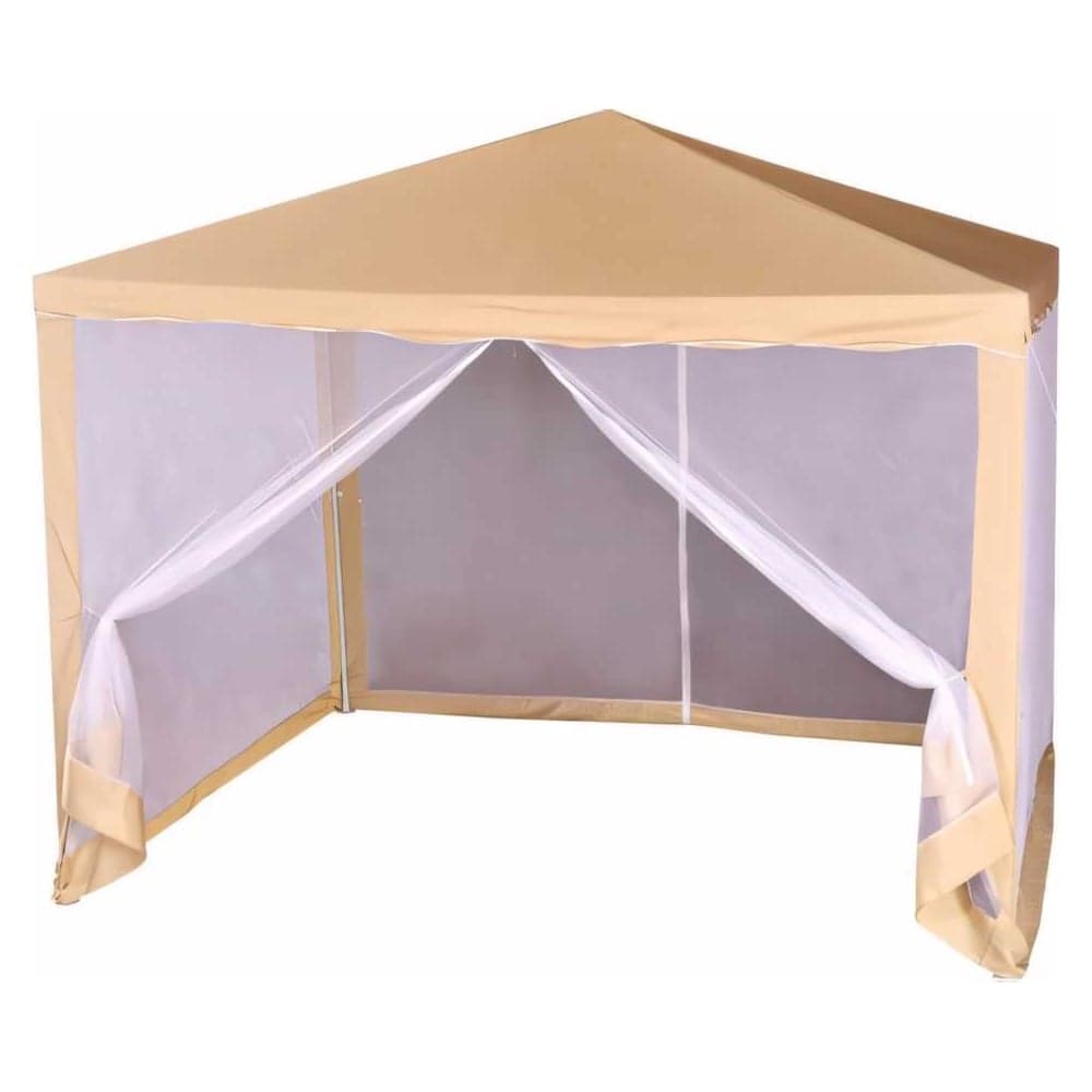 Шатер Green glade 3x3x2,5м, дождь-солнце, моск.сетка, бежевый 1040