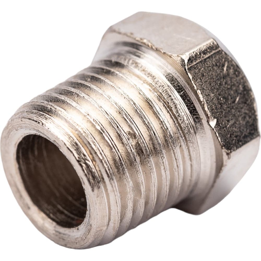 Фитинг заглушка PI TOOLS FZ-1/8M для труб с наружной резьбой. Арт. 7624