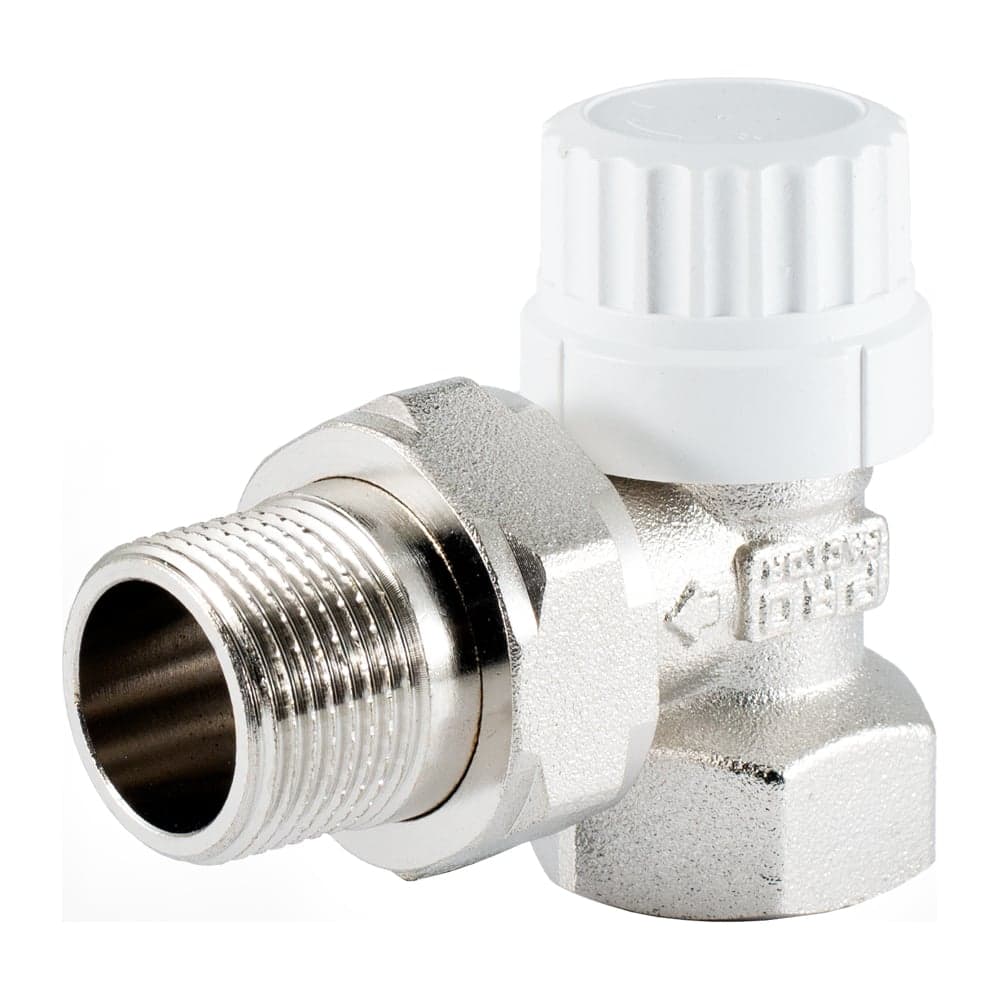Термостатический клапан радиатора PROFACTOR угловой, с преднастройкой, 3/4 PF RVT 983