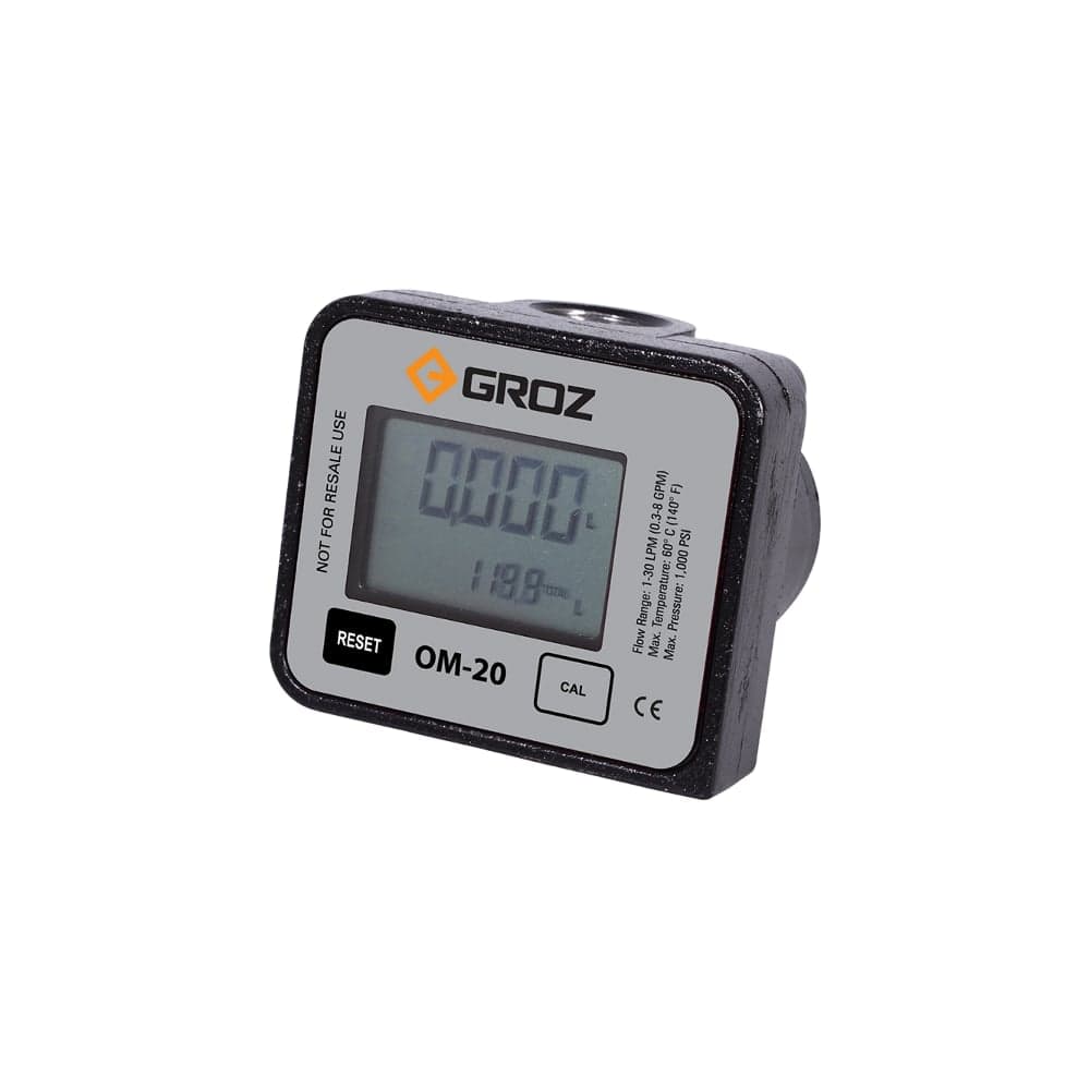 Счетчик цифровой OM/20/1-2/BSP для масла и дизельного топлива GROZ GR45795