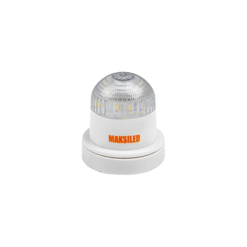 Стробоскопическая лампа MAKSILED 1 шт, 0.5Вт, 220В, IP65, 7LED, красный, ML-STR-ER3528-R