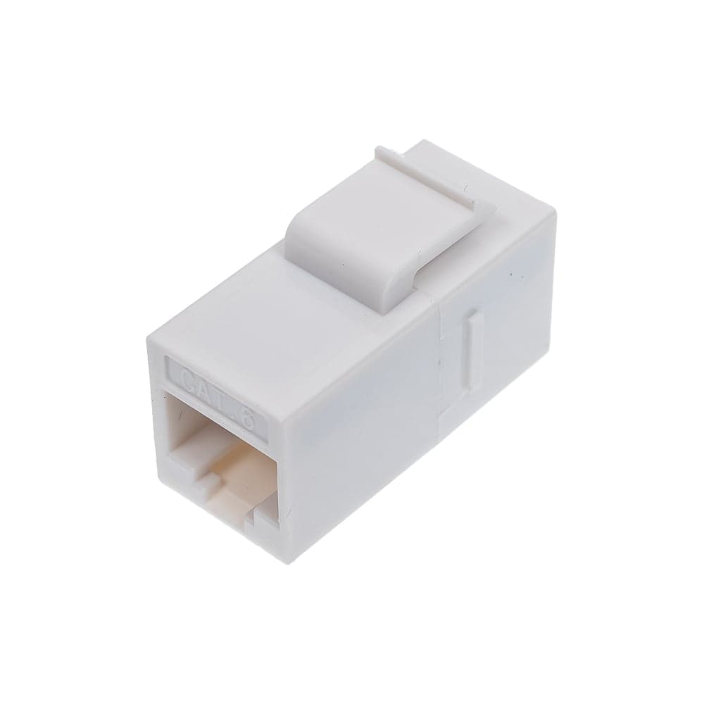 Адаптер-соединитель VENTION RJ45 F / RJ45 F 8p8c кат. 6, Белый IPGW0