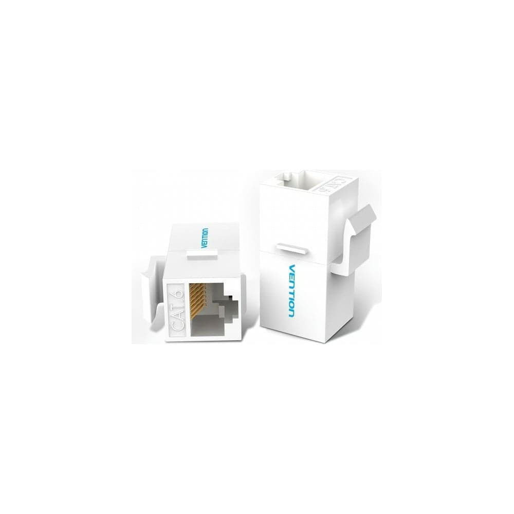 Адаптер-соединитель VENTION RJ45 F / RJ45 F 8p8c кат. 6 Белый IPVW0