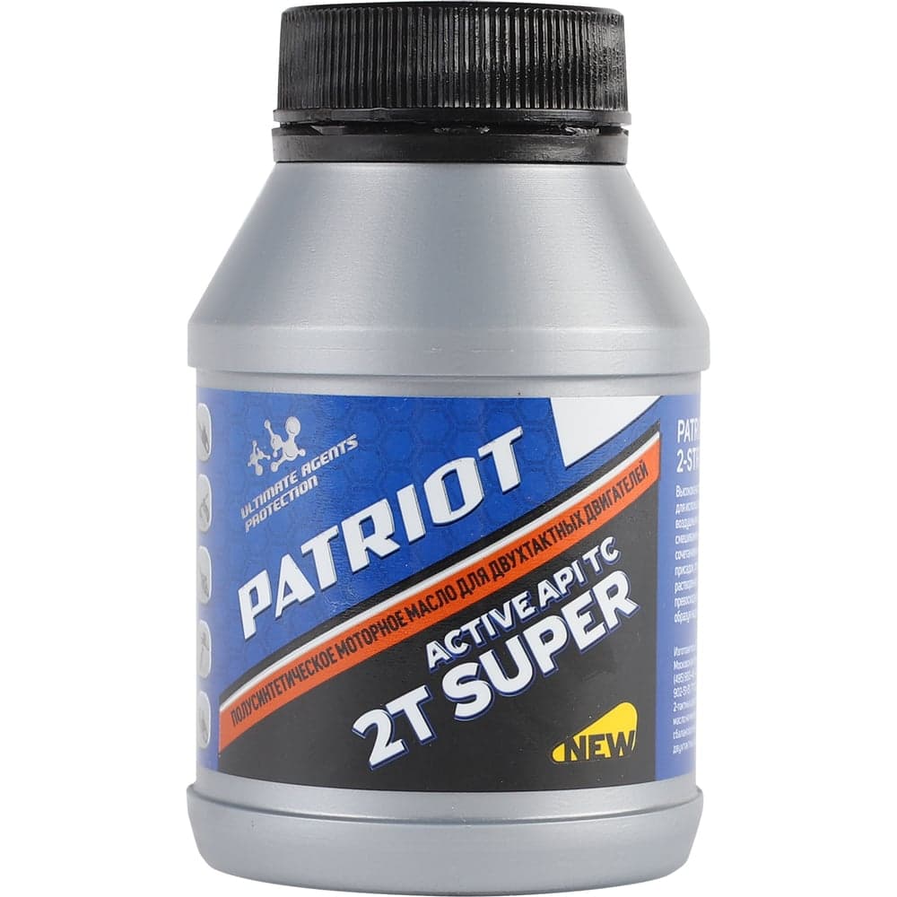 Масло полусинтетическое SUPER ACTIVE 2T 100 мл Patriot (1165) 850030634