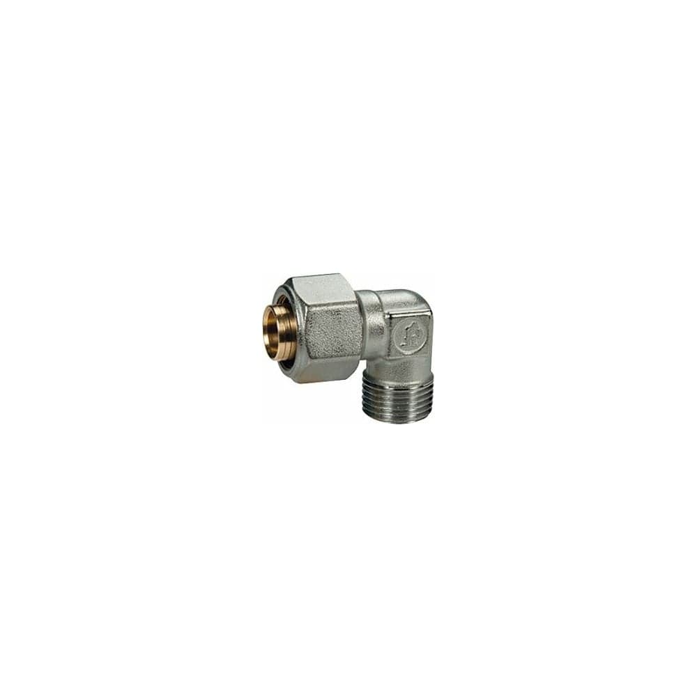 Угольник Giacomini 90, Н, 3/4, 20x2, латунь, хромированный R562MX061