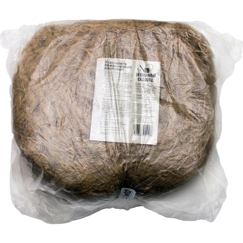 Межвенцовый утеплитель Экономный садовод джут, 150x5-6 мм, 20 м, 300 гр/кв.м КА-00000840