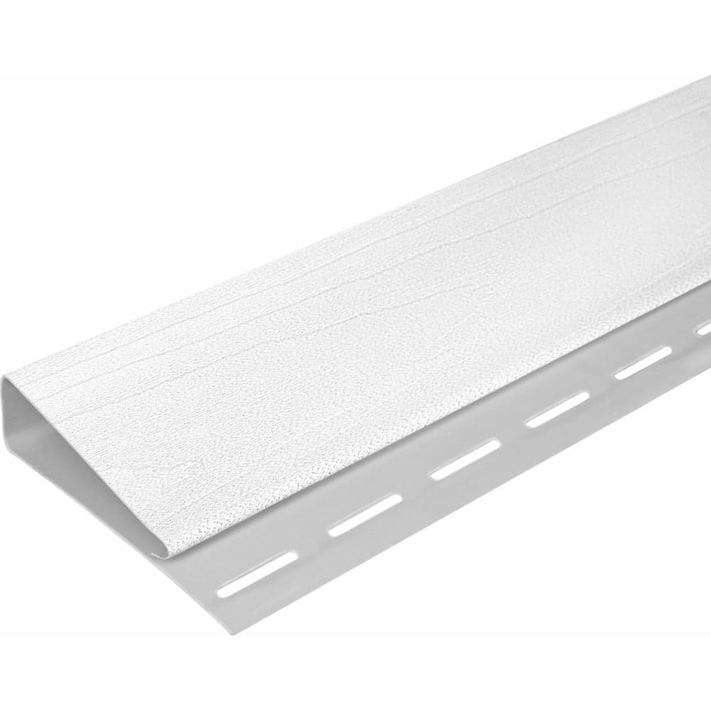 J-профиль широкий к сайдингу PROFBUILD белый 51553