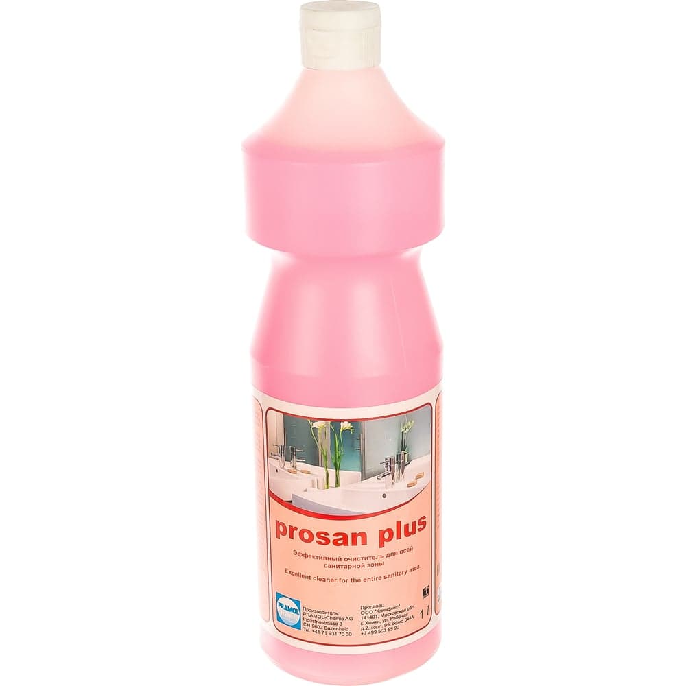Очиститель кислотный PROSAN PLUS (1 л) для туалетных и ванных комнат Pramol 2533.201