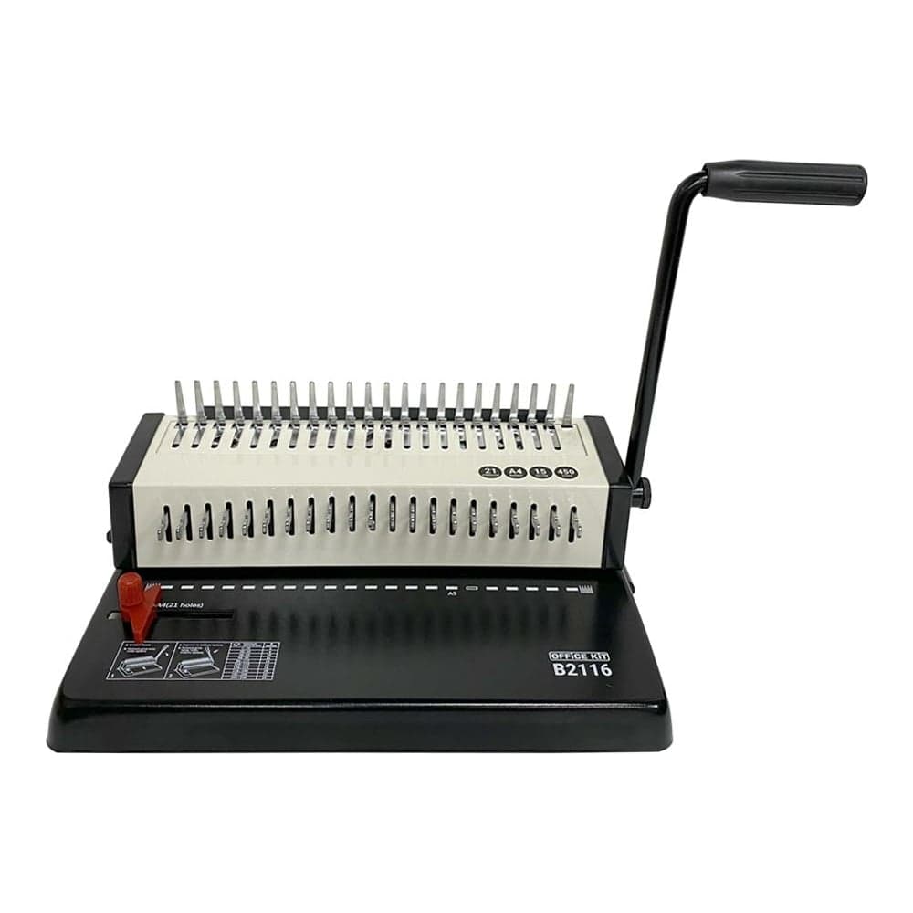 Переплетный аппарат на пластиковую пружину Office Kit B2116