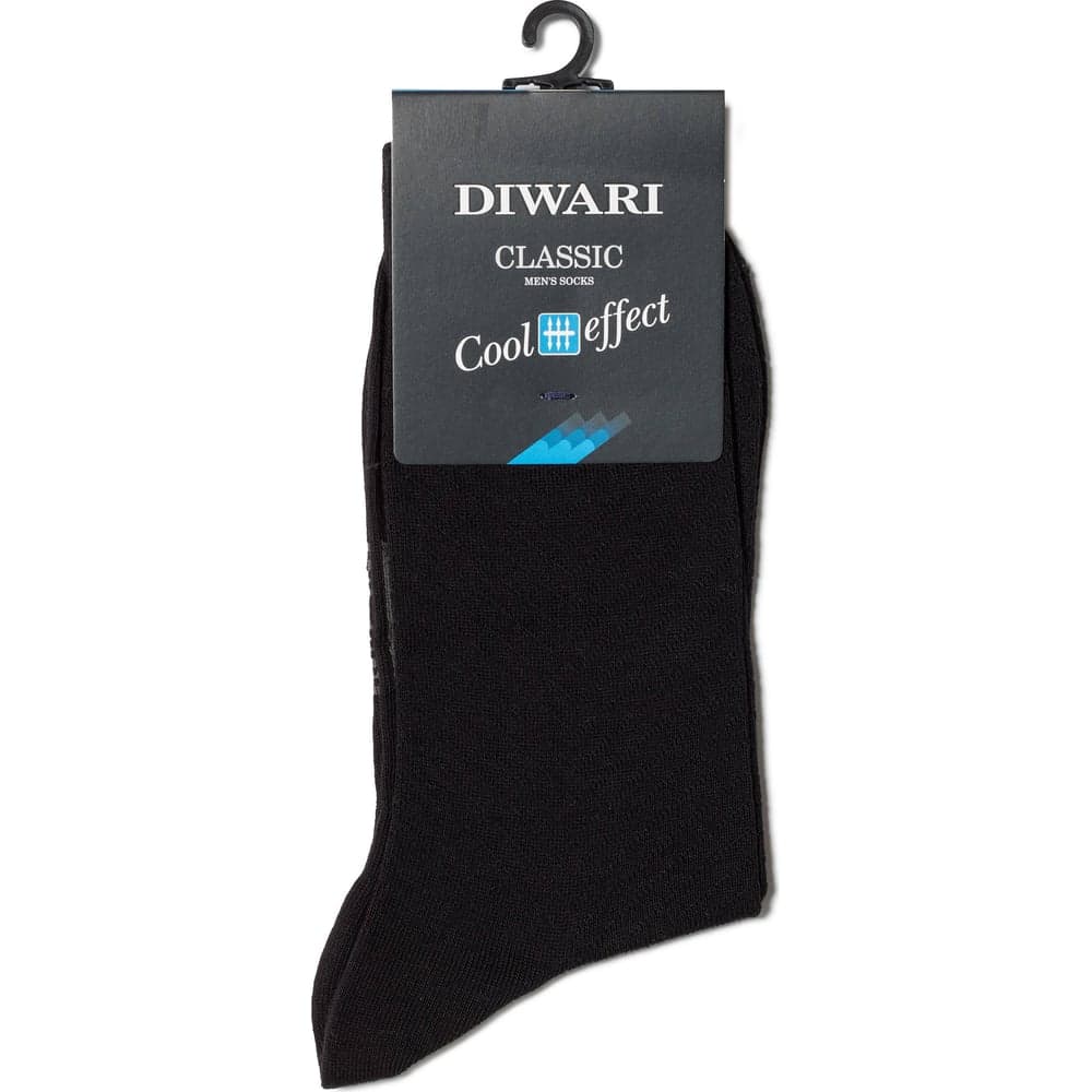 Мужские носки DIWARI CLASSIC COOL EFFECT 7С-23СП, р.29, 000 черный 1001330220050012000