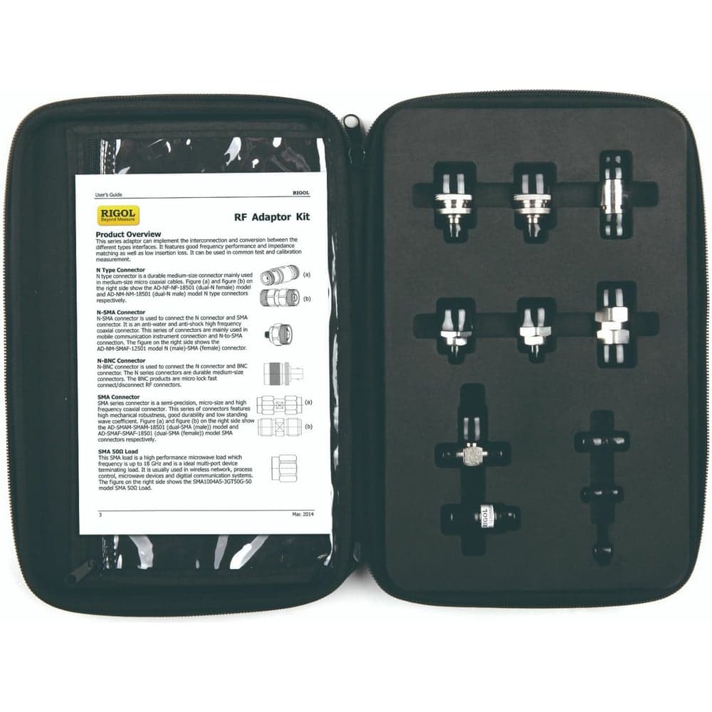 Комплект переходников и адаптеров RF Adaptor Kit Rigol RFAdK