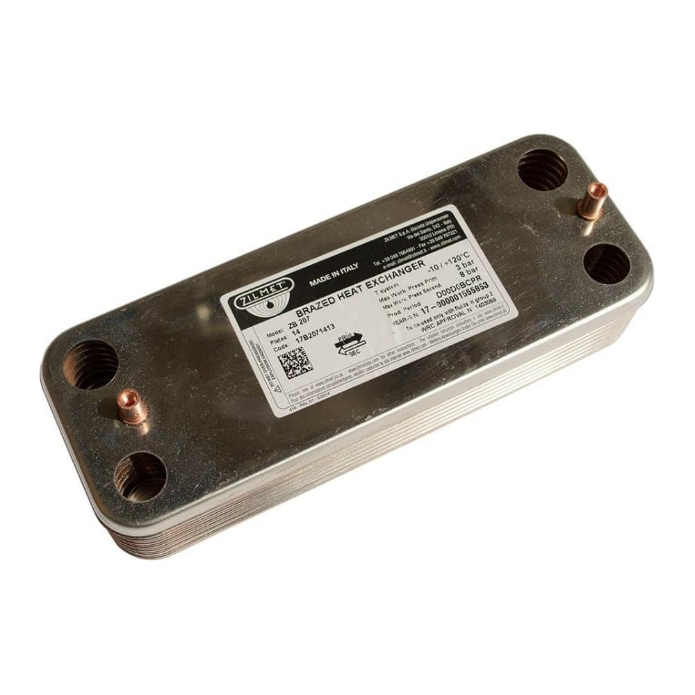 Паяный теплообменник Zilmet ZВ207-14P 17B2071413