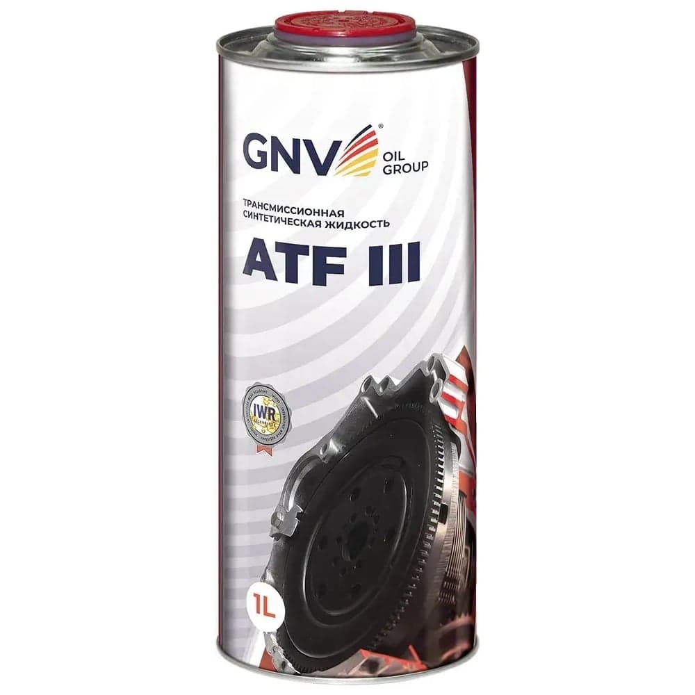 Трансмиссионная жидкость GNV ATF III 1 л GA3111101260751110001