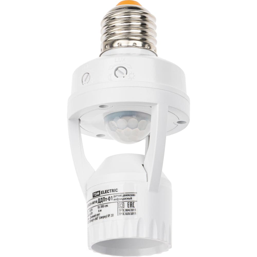 Датчик движения в патрон TDM ELECTRIC ДДПт-01 SQ0324-0016