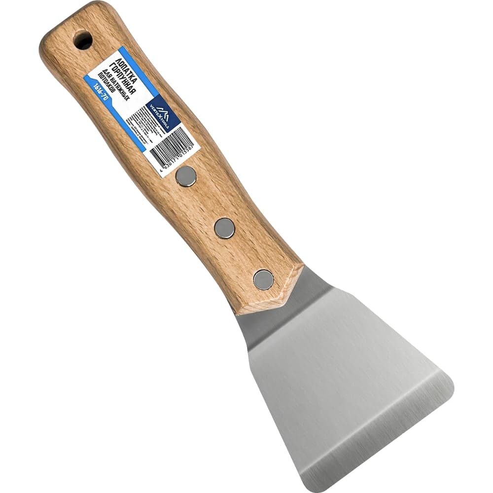 Гарпунная лопатка для натяжных потолков vertextools 70 мм 1616-70