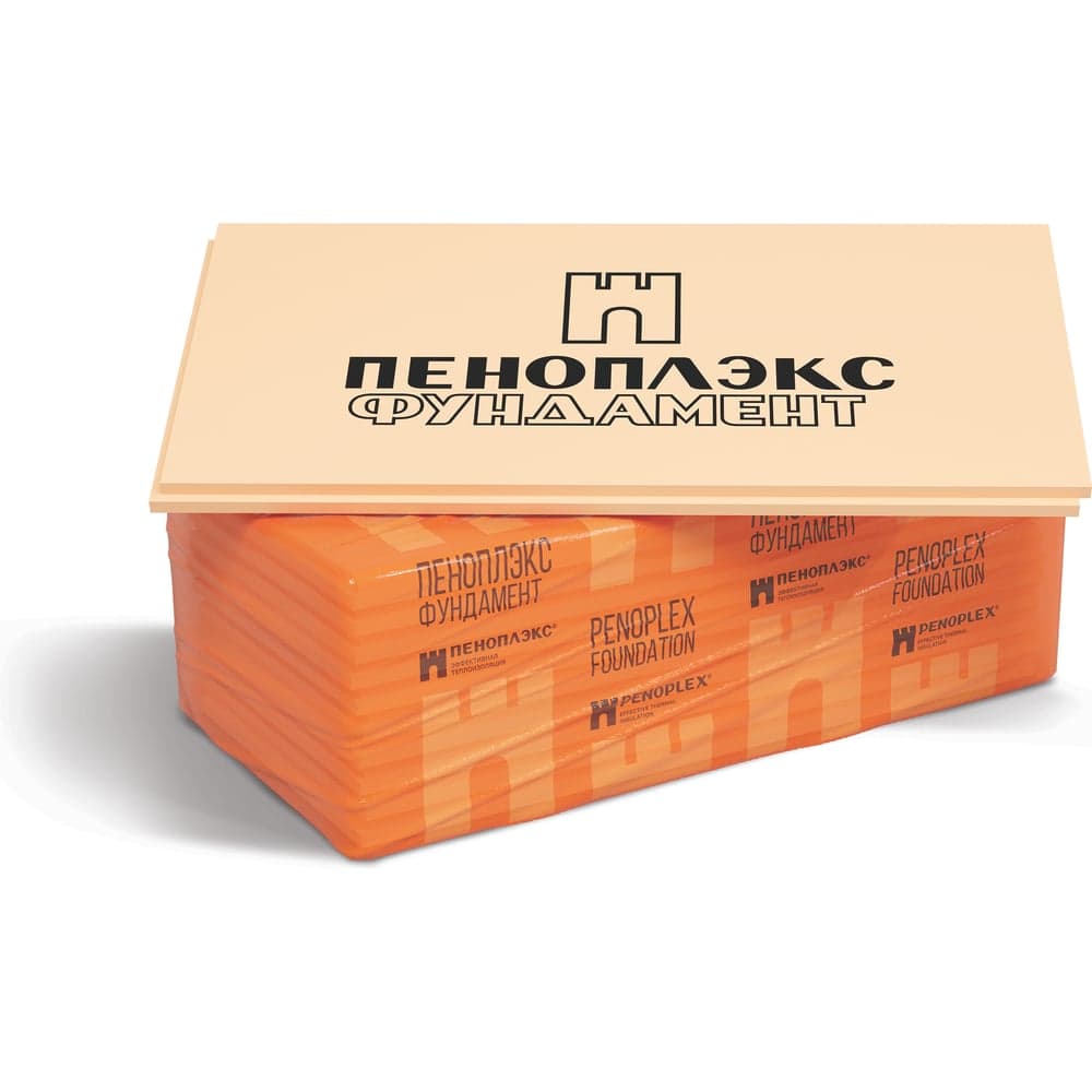 Экструдированный пенополистирол PENOPLEX Фундамент 50x585x1185 мм, упаковка 7 шт. TU0-0001956