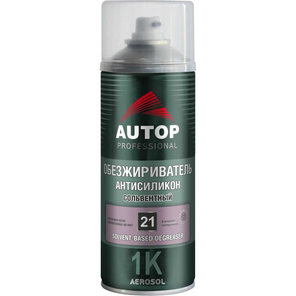 Обезжириватель-антисиликон AUTOP Professional сольвентный №21, аэрозоль 520 мл ATP-A07575