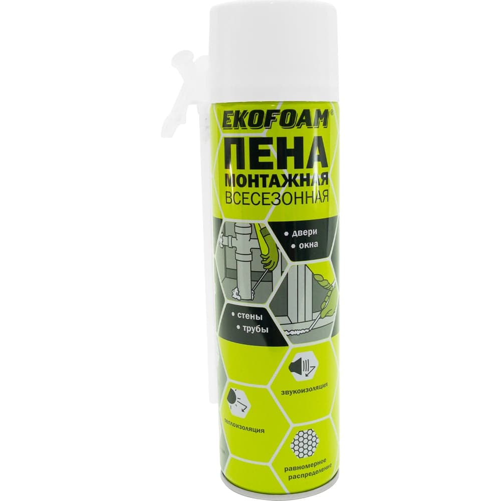 Пена монтажная всесезонная EKOFOAM 450 мл 6501801