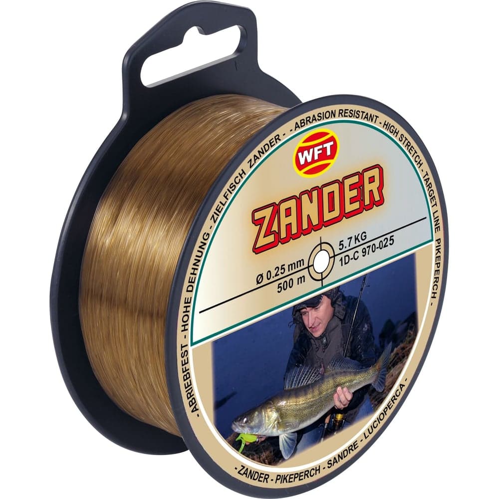 Монофильная леска WFT Zielfisch ZANDER СУДАК 500/025 1D-C-970-025