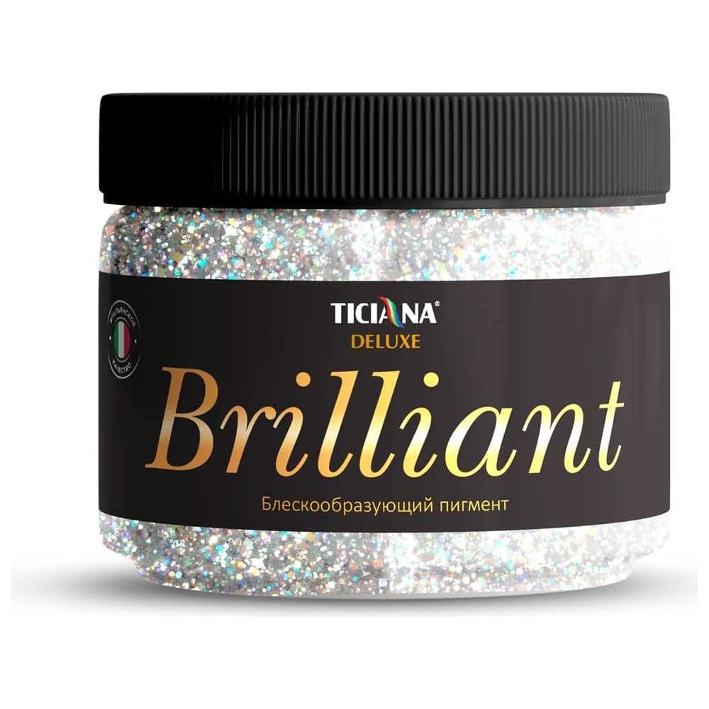 Блескообразующий пигмент Ticiana DeLuxe Brilliant 0.1 кг, бриллиант 4300002810