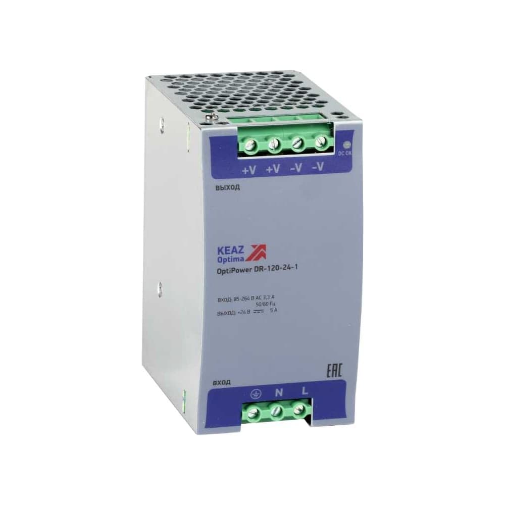 Блок питания КЭАЗ OptiPower DR-120-24-1 284548