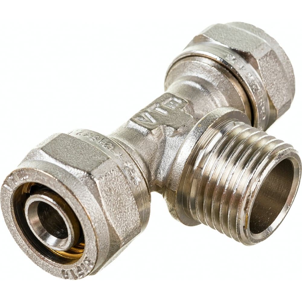 Тройник 16х1/2"х16 Valtec 684