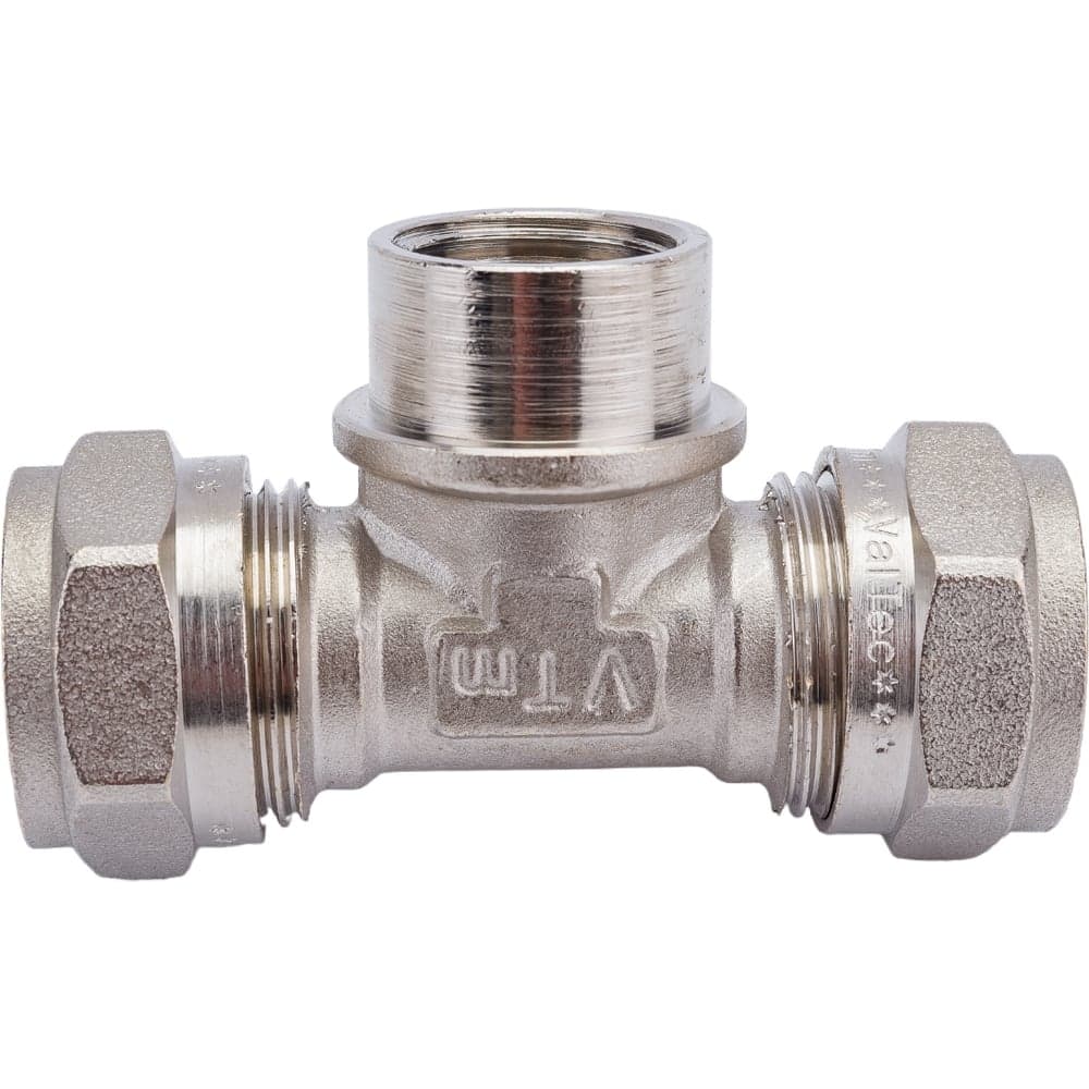 Коллектор никелированный с вентилями (3/4"; 3 х 1/2") Valtec VTc.560.N.0503 74970 - 42