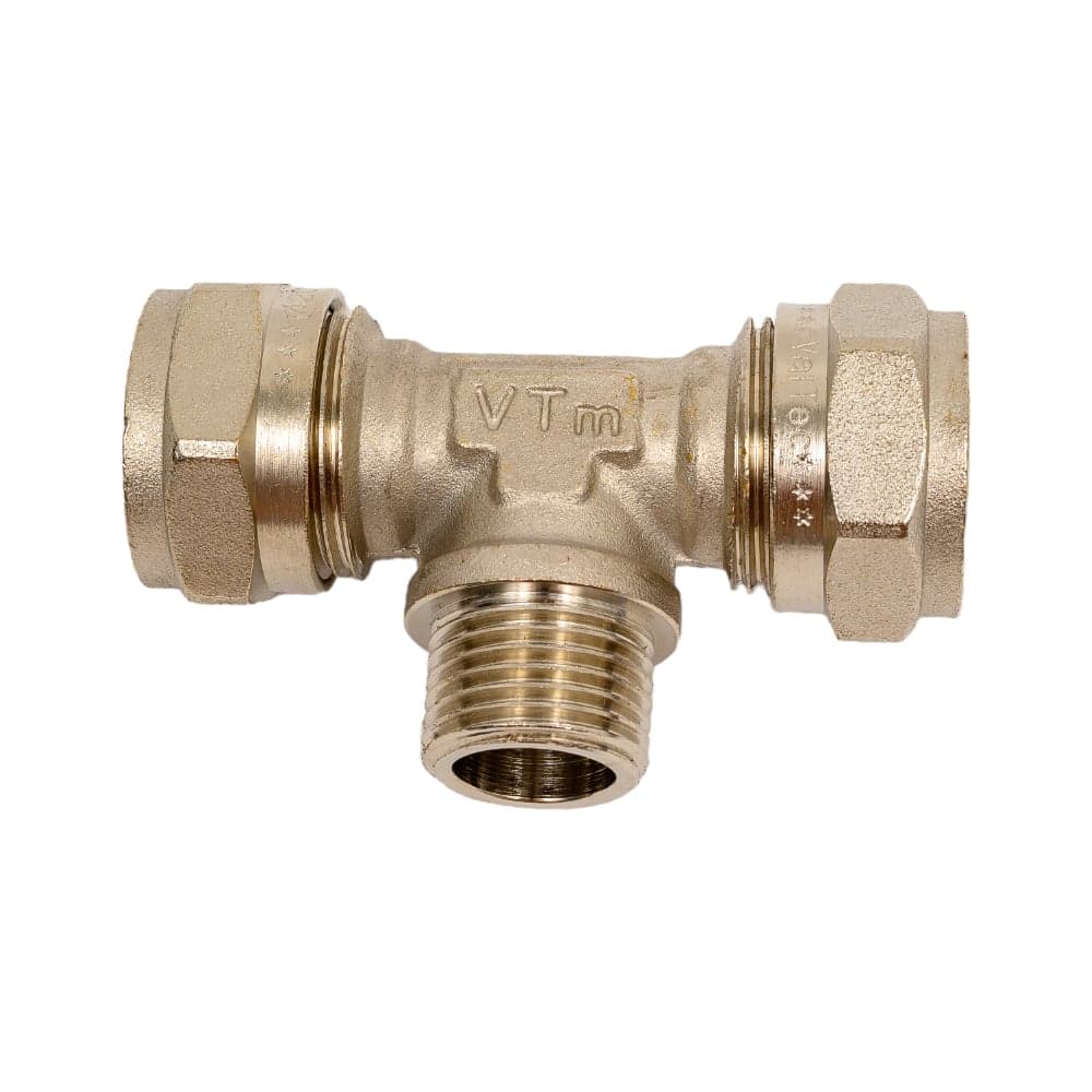 Коллектор никелированный с вентилями (3/4"; 3 х 1/2") Valtec VTc.560.N.0503 74970 - 41