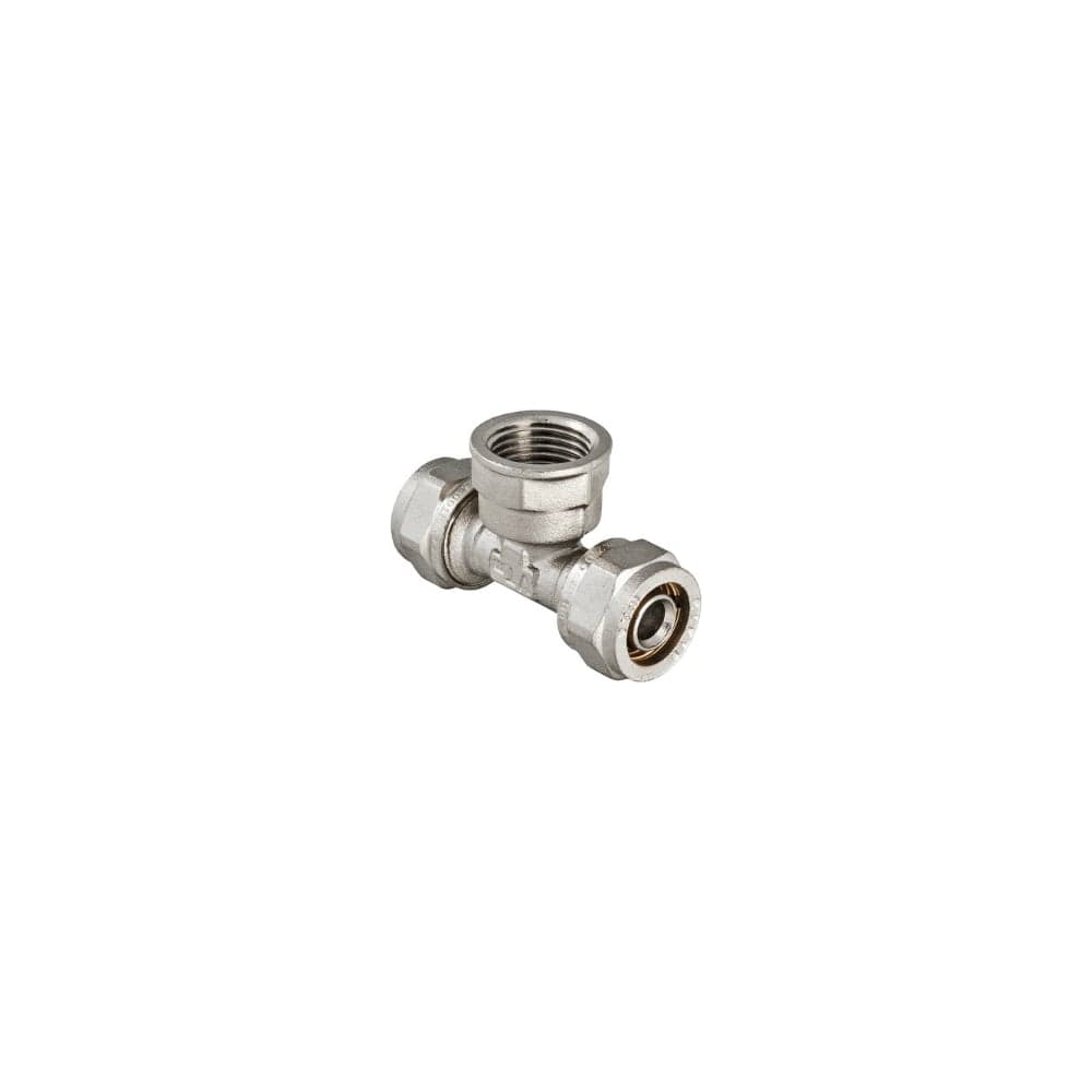 Коллектор никелированный с вентилями (3/4"; 3 х 1/2") Valtec VTc.560.N.0503 74970 - 50