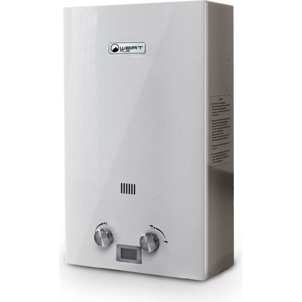Газовый проточный водонагреватель WERTRUS 12E SILVER W1411