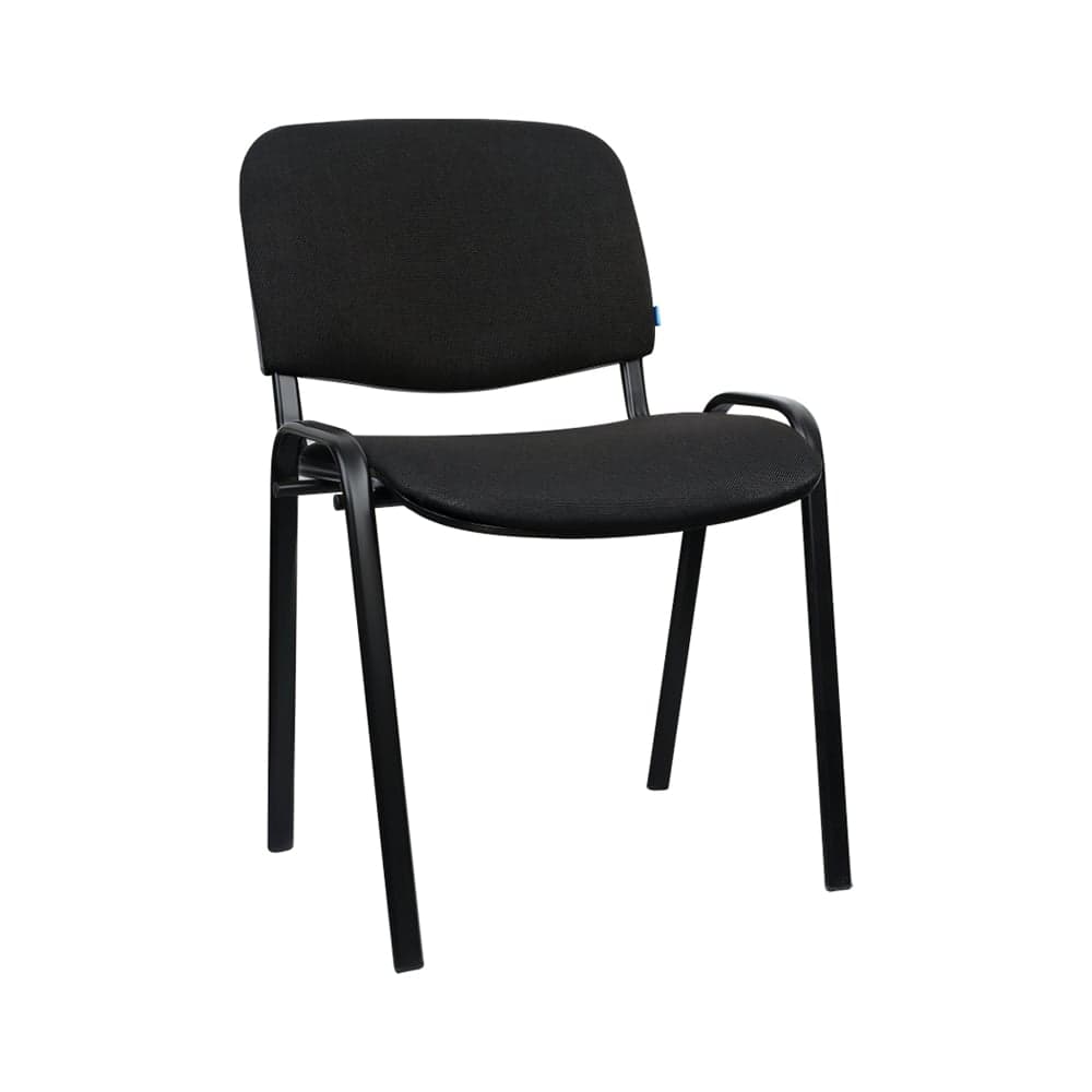 Стул Helmi hl-f01 изо, каркас черный, обивка ткань черная 330635