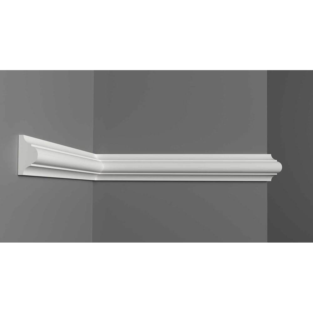 Молдинг Decomaster ДМ гладкий 26x13x2000 мм D001