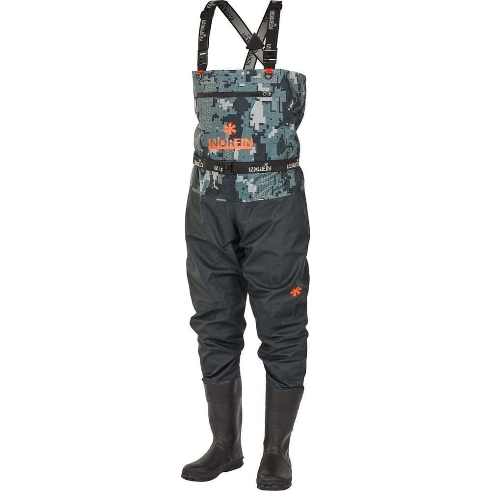 Забродный полукомбинезон с сапогами Norfin PILOT CAMO BOOTFOOT р.44-L-S 83400-44-L-S