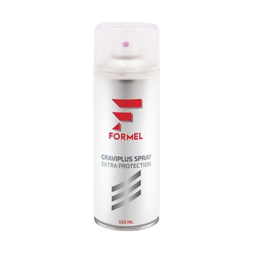 Антигравийное покрытие Formel GRAVIPLUS EXTRA PROTECTION серый 520 мл, аэрозоль (7890) FM171106