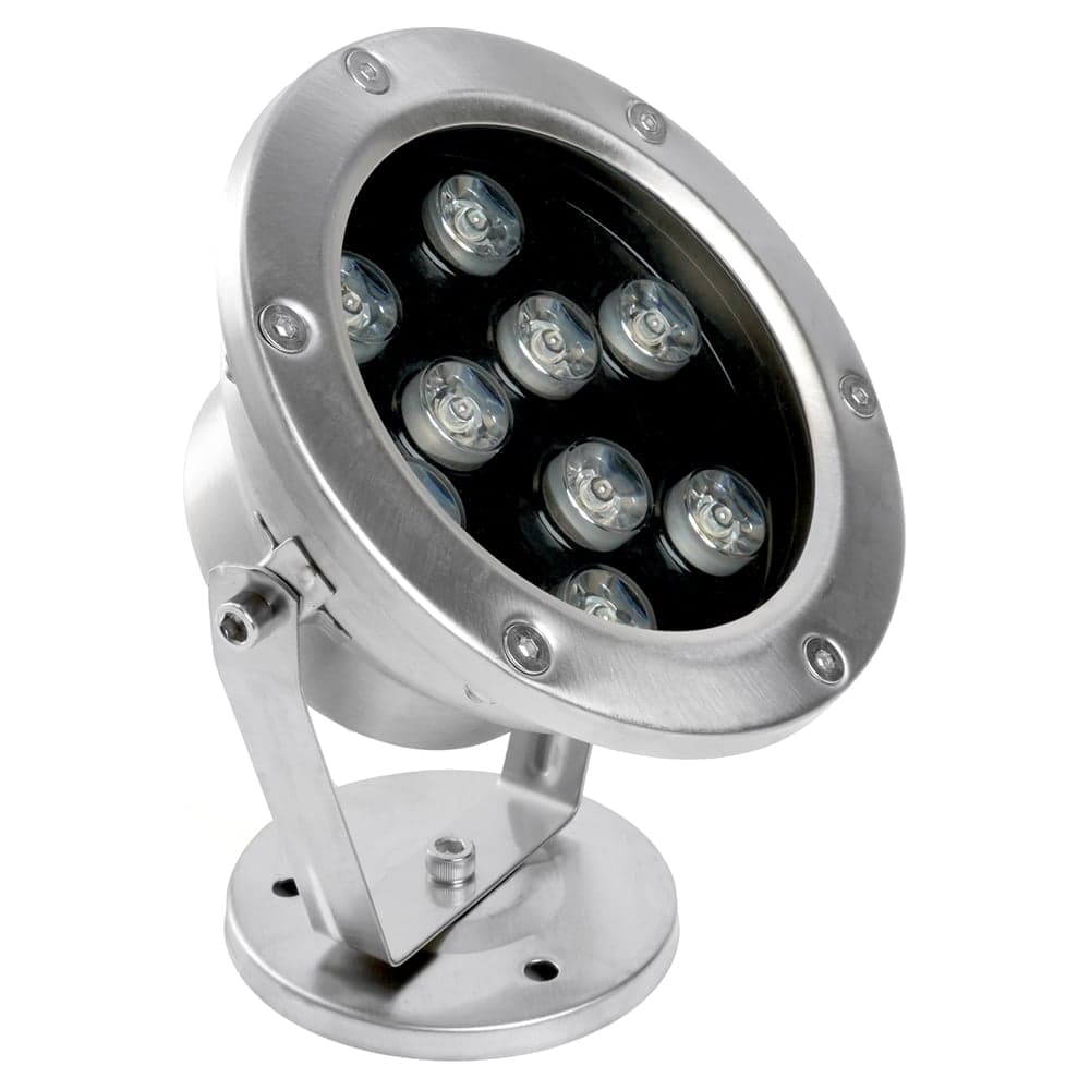 Подводный светодиодный прожектор FERON LL-822 140x80x160mm, 9W, AC24V, 6400K, IP68 48458