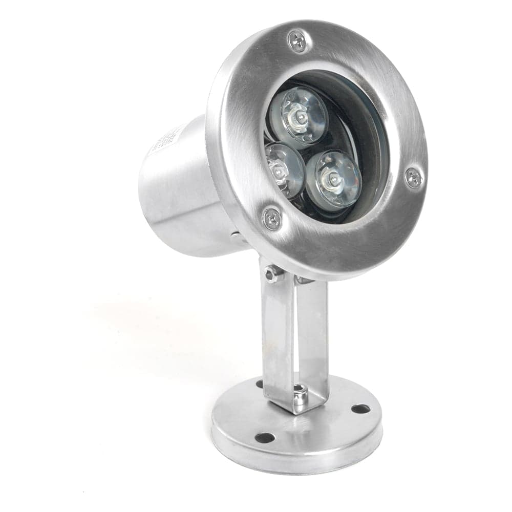Подводный светодиодный прожектор FERON LL-822  80x80x130mm, 3W, AC24V, RGB, IP68 48467