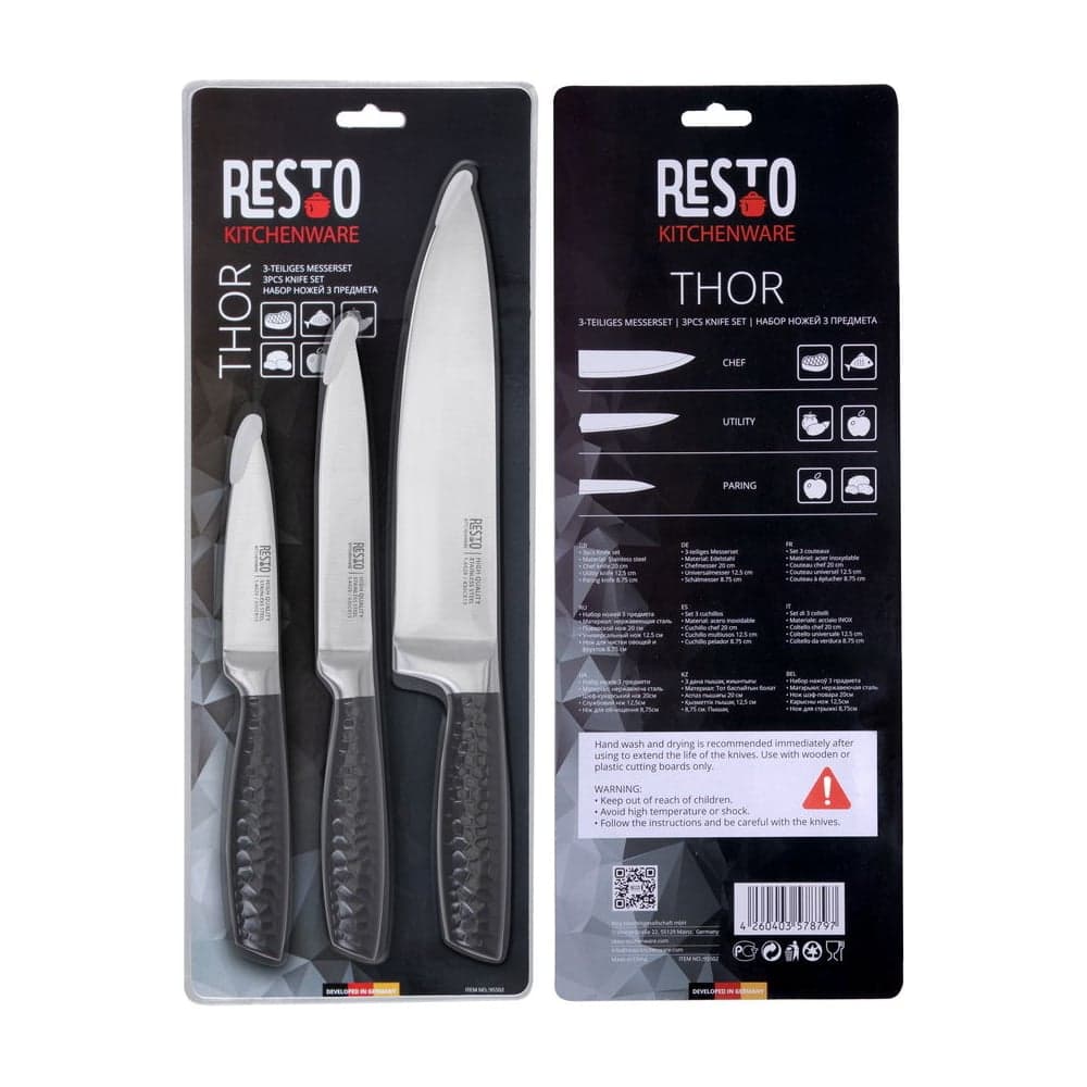 Набор ножей RESTO 3 предмета 12 / 24 95502