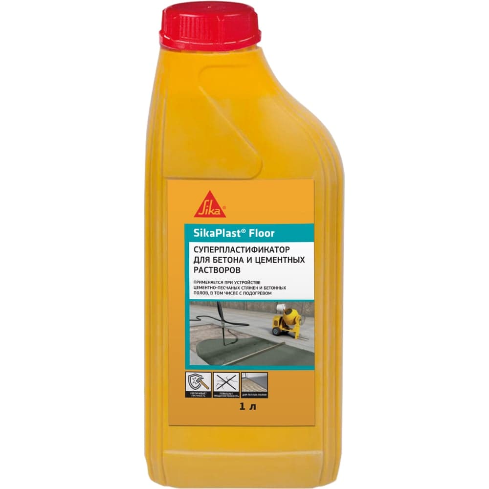 Суперпластификатор для полов SIKA Plast Floor Канистра1л. 529985