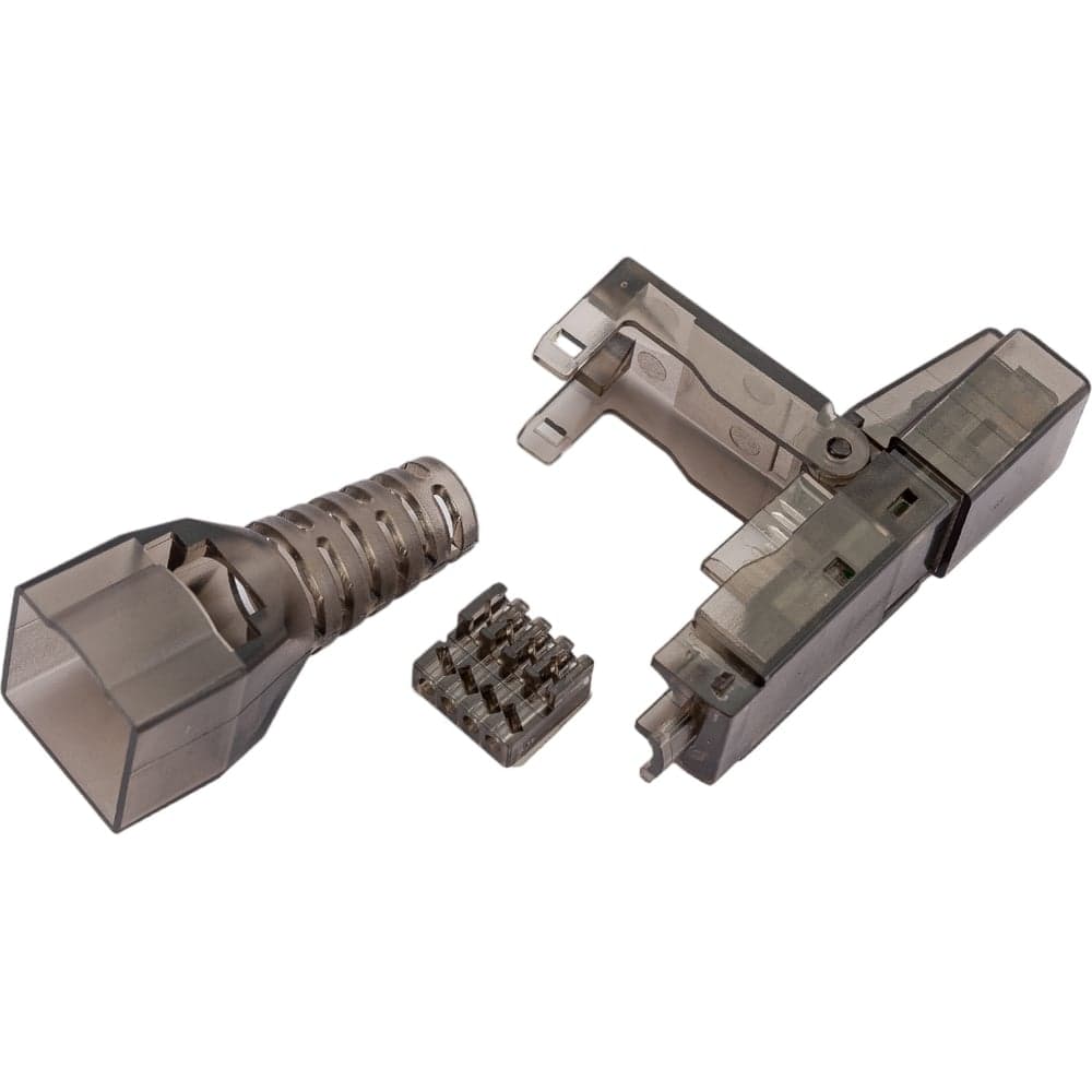 Безынструментальный коннектор (RJ-45) 8P8C SUPRLAN UTP Cat.6A 10-0239